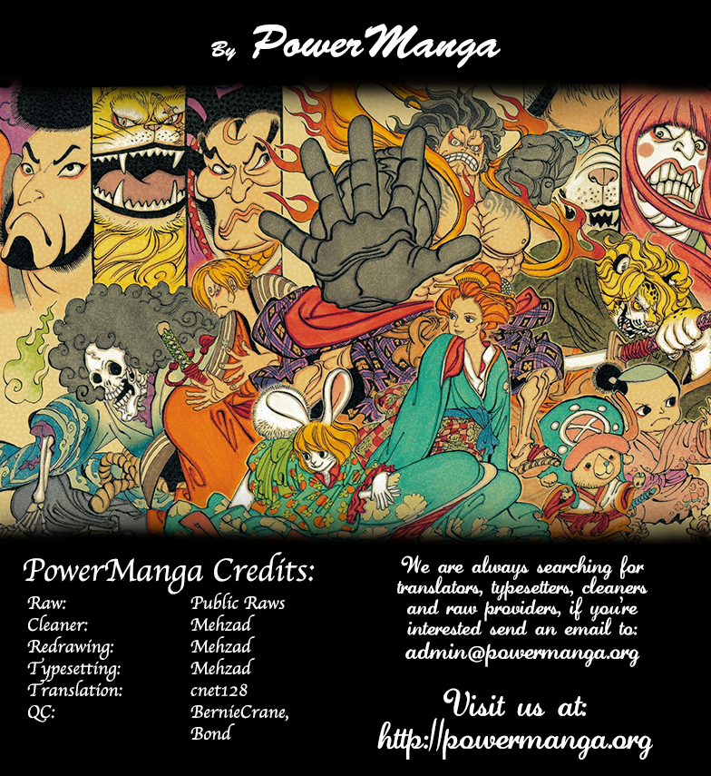 One Piece, Chapter 816 image 01